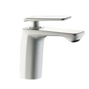 Смеситель для умывальника шаровый серии Dartmoor белый 11410 Golden Fox