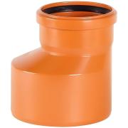 Переход 160*110, эксцентрик рыжий