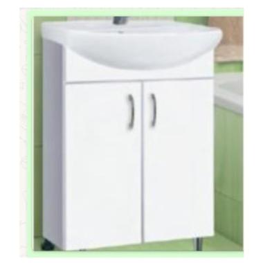 Подстолье ГАММА 600мм 2двери (белый), под ум.Уют-60 Gota Rocio