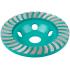 Алмазный шлифовальный диск "Чашка", сегментированный турбо, greatflex light, 125 x 5.0 x 20 x 22.2 мм