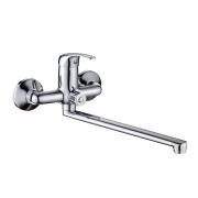 Смеситель д/ванны шар. с изливом F-30см, перекл. душа, G064710 Teruel Gota Rocio