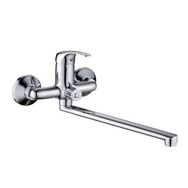 Смеситель д/ванны шар. с изливом F-30см, перекл. душа, G064710 Teruel Gota Rocio