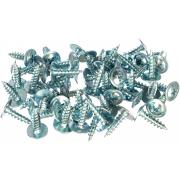 Саморез с прессшайбой, острый, D 4,2 мм 25 мм оцинкованный ( 50шт/уп)