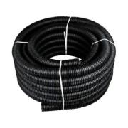 Труба гофрированная ПНД 32мм черный наружная (Бухта 50м) продажа кратно 5м