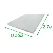 Панель ПВХ 2,7*0,25 (Белая матовая) STELLA (10)