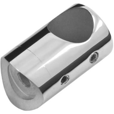 Поручень Держатель ригеля к стойке 16 мм, зеркало (регулируемый) AISI 304