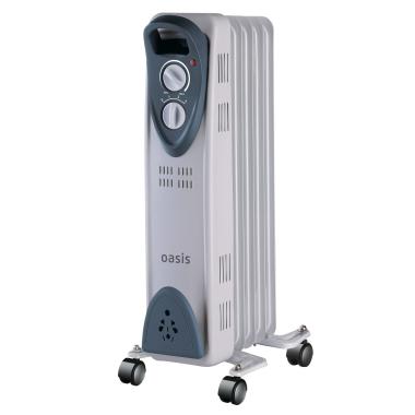 Обогреватель масляный радиатор, UT-10, 1 кВт, Oasis