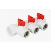 Коллектор ПП, D32-1/2, 3 вых.ВР