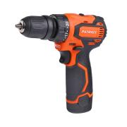 Дрель-шуруповерт аккумуляторная PATRIOT BR 369Li, две АКБ Li-Ion, 12В, 2,0 Ач, 35Нм, Съемный патрон, 1/4 HEX, 2 скорости, кейс, БЕСЩЕТОЧНЫЙ