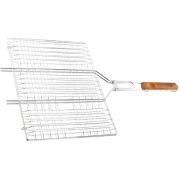 Решетка гриль 300 х 400 мм, хромированная Palisad