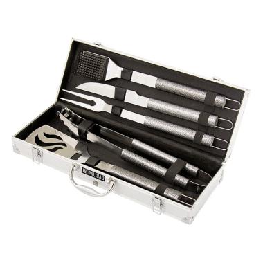 Набор приборов для барбекю, 5 шт, в алюминиевом кейсе,Palisad