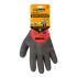 Перчатки Двойное утепление - ТУНДРА акрил с полиэстером, латексное покрытие, в и/у, 10(XL), Fiberon