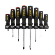 Набор отверток на полке, 8 шт., PH+SL, S2, 3к рукоятка Denzel