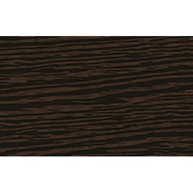 Плинтус 301, Венге, Идеал, Комфорт, мягкий край, 55*22мм, 2,5м, (40 шт/уп)