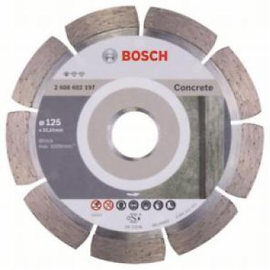 Диск алмазный Standard for Concrete по бетону 125х22,23 мм Bosch
