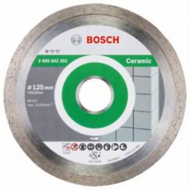 Диск алмазный отрезной по керамической плитке Standard for Ceramic 125х22.2 мм Bosch