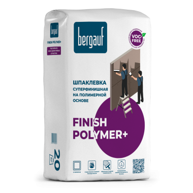 Шпаклевка полимерная Bergauf Finish Polymer 5 кг(6) Бергауф
