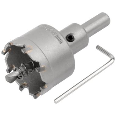 Коронка кольцевая с карбидными вставками Профи (для отверстий в нержавеющей стали) 40 мм, ФИТ