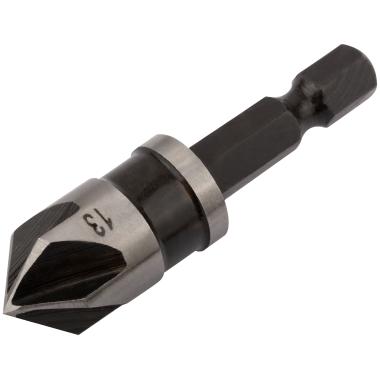 Зенкер конический, легированная сталь, хвостовик под биту, 13 мм ФИТ