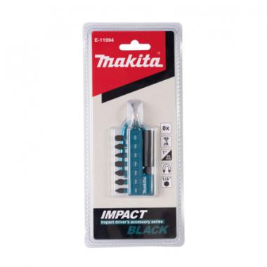 Набор бит Makita Impact Black 25 мм 8 шт.