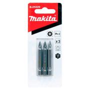 Биты Makita  PH2 50мм 3 шт PHILLIPS