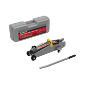Домкрат гидравлический подкатной, 2 т, h 135-385 мм, в пластиковый кейсе, Matrix