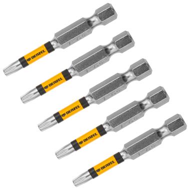 Набор бит Torx T15x50, 5 шт.// Denzel
