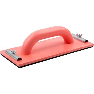 Терка д/нажд.бум. пластиковая с мет.прижимом 280х120 мм КУРС