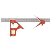 Угольник 300 мм, металлический, комбинированный Sparta