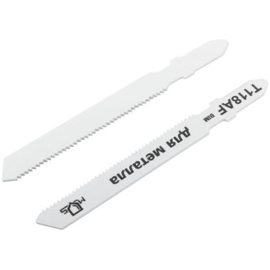 Полотна для эл. лобзика, t118af, по металлу, bimetal, 75 мм, 2 шт. MOS