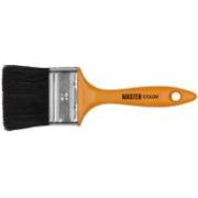 Кисть флейцевая, толщ. 16 мм, 70% ПБt/30% чёрн.натур. щетина, нерж. обжим, пласт.ручка, ширина 70 мм