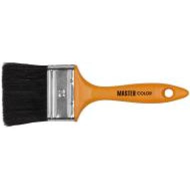 Кисть флейцевая, толщ. 16 мм, 70% ПБt/30% чёрн.натур. щетина, нерж. обжим, пласт.ручка, ширина 70 мм