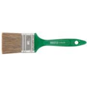 Кисть флейцевая Халяль, толщ.12 мм, 30% темный конский волос +70% темный РЕТ, пласт. ручка, ширина 50 мм