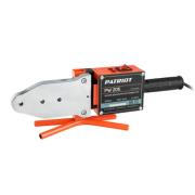 Аппарат для сварки пластиковых труб PATRIOT PW 205, 2000W, 6 насадок, резак для труб, кейс металл.