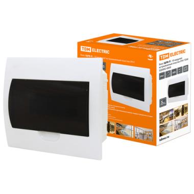 Бокс ЩРВ-П-10 встраив.IP41 220х222х95 мм