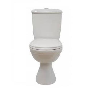 Унитаз-компакт Суперкомпакт белый, с сиденьем,с арматурой Стандарт (Ст.Оскол)