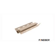Внутренний угол к сайдингу FineBer Classic Color, сакура 3050мм (10шт/уп)