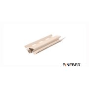 Внутренний угол к сайдингу FineBer Classic Color, слоновая кость 3050мм (10шт/уп)