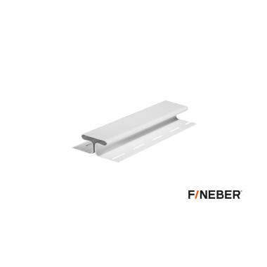 Н-профиль к сайдингу FineBer Classic Color, белый 3050мм (16шт/уп)