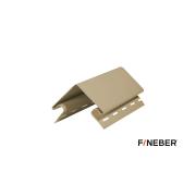 Наружный угол к сайдингу FineBer Classic Color, бежевый 3050мм (5шт/уп)