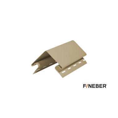 Наружный угол к сайдингу FineBer Classic Color, бежевый 3050мм (5шт/уп)