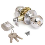 Ручка-защелка AVERS (ШАР) 6072-01-CR  ключ-фиксатор Хром