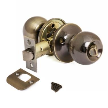 Ручка-защелка AVERS (ШАР) 6072-03-AB фиксатор Бронза