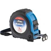 Рулетка 3 м х 19 мм,утолщенное полотно,магнитный зацеп,обрезиненный корпус Вектор, Барс
