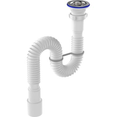 Гофросифон, 1 1/2*40/50 удлин., 625-1275 мм, F 113 Aquant