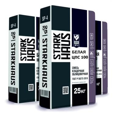 Кладочная смесь облицовочная белая STARKHAUS ЦПС-100