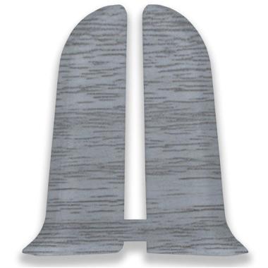 Торцевая заглушка для плинтуса, левая, 282, Палисандр серый, Идеал, Комфорт