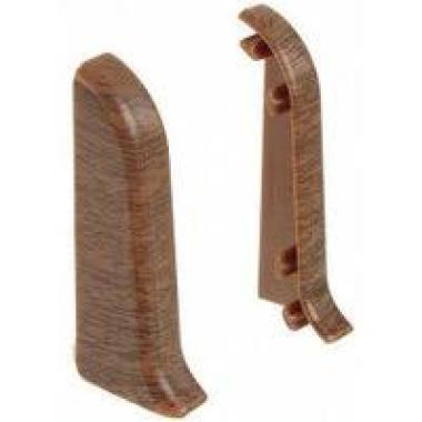 Торцевая заглушка для плинтуса, левая, 291, Орех, Идеал, Комфорт СНЯТ С ПРОИЗВОДСТВА