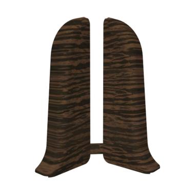 Торцевая заглушка для плинтуса, левая, 301, Венге, Идеал, Комфорт