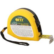 Рулетка 7,5 м х 25 мм, 2кл.точности, магнитный зацеп, двойной стопор, "Профи", FIT